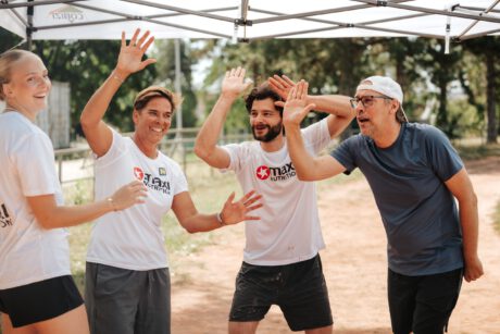 MaxiNutrition Sportchallenge – Athlet beim Wettkampf