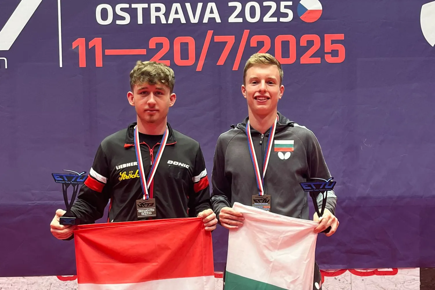 Julian Rzihauscheck holt Bronze bei Nachwuchs-EM in Ostrava